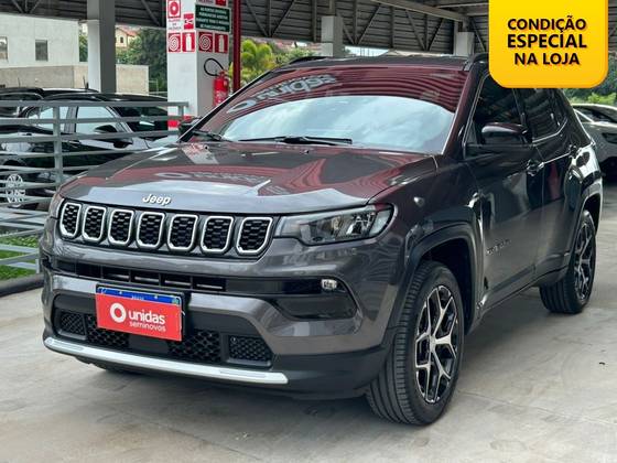JEEP COMPASS 1.3 T270 TURBO FLEX LONGITUDE AT6